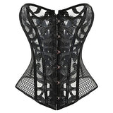 X New Steampunk Steel Boned Lace up Back Sexy