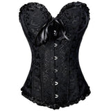 X New Steampunk Steel Boned Lace up Back Sexy
