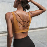 Mermaid Curve 2019 Women Sexy V Collar Yoga Bra