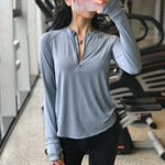Peeli Long Sleeve Yoga Top Fitness Sports Women Jerseys Workout T shirts