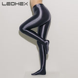LEOHEX Satin GLOSSY OPAQUE Pantyhose