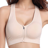 Women Sport Bra S-L One Piece Full Cup Push Up
