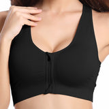 Women Sport Bra S-L One Piece Full Cup Push Up