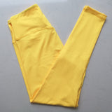 Women Yoga Pants Solid High Waist Push Up Energy