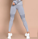 Women Seamless Leggings Push Up Yoga Pant Sexy Mesh Sport