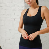 Mermaid curve Sports Vest  Wear For Women Gym T-shirt Fitness